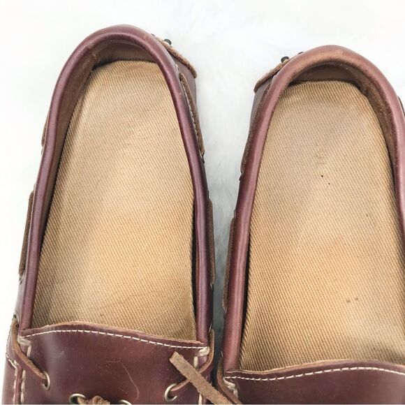 Cole Haan Gunnison Brown Leather Driving Loafers - Picture 8 of 14